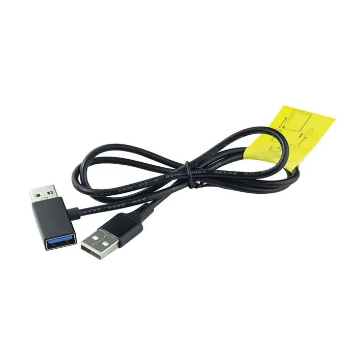 Répartiteur USB adaptateur de données d'alimentation USB câble en Y pour Android Auto