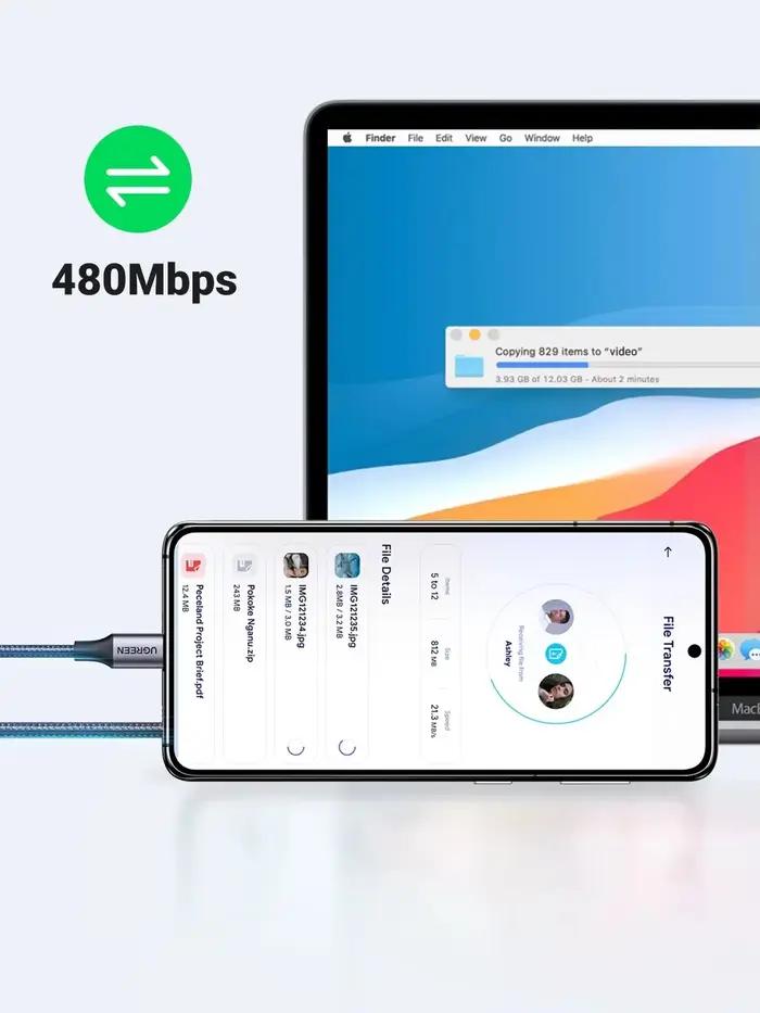UGREEN 60W câble USB C 100W Type C