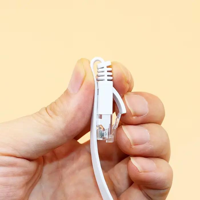 Câble Ethernet LAN pio Blanc de 1000m