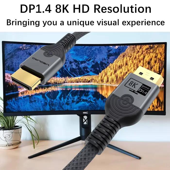 UGOURD DP 1.4 câble 8K 60HZ 48Gbps
