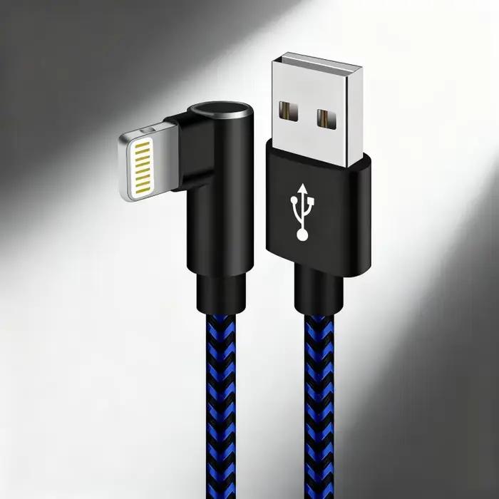 Câble USB A vers Lightning certifié MFi pour iPhone 13 14 Pro 11 12 Mini XS Max XR X 7 8 Plus 3m rapide et sécurisé recharge et synchronisation données occasions spéciales