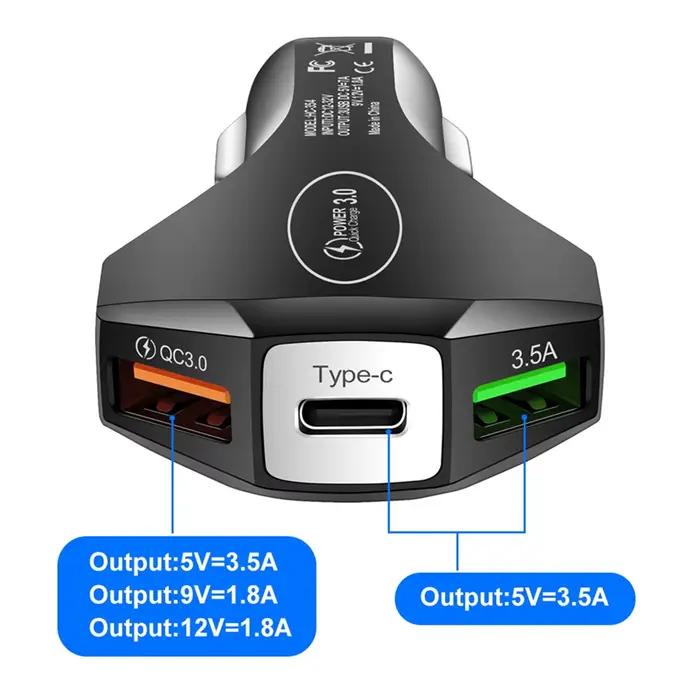 Chargeur de voiture allume-cigare PD
