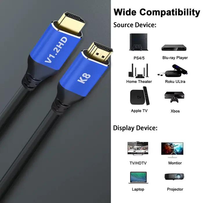 Câble DisplayPort, 8K DP 1.4