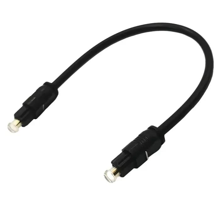 Câble Audio Optique Numérique Super Court de 0.2m Pour Lecteur DVD Amplificateur MP3 MP4 Console de Jeu Blanc Rouge Occasions Spéciales