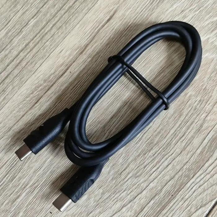 Câble de charge USB C vers C Type-C pour haut-parleur portable intelligent JBL Charge7/6/5/4 Pulse Flip7/4/5/6 Go3/4