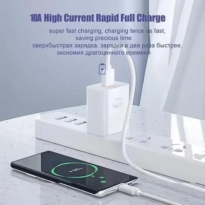 Câble de Charge rapide de Type C 6A 100W