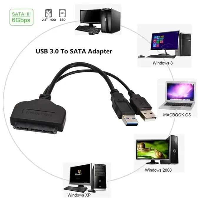 Câble Usb Sata 3 vers Usb 3.0