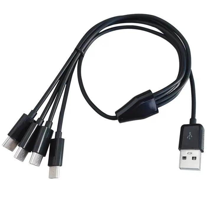 Câble de chargeur Long USB C multi 4 en 1