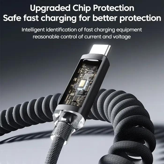 Olaf 120W USB C à Type C câble ressort