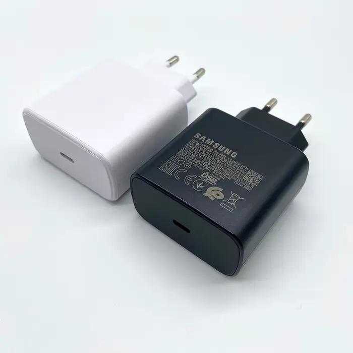 Samsung EP-TA845 45W PD Chargeur Super Rapide EU Adaptateur Secteur 5A touristes Type-C Câble Pour Galaxy S24 S23 S22 Plus S20 Ultra Z possède 6