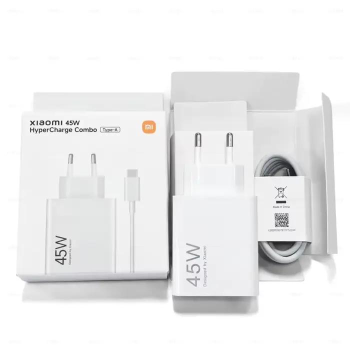 Chargeur rapide original Xiaomi Redmi Note 14 Pro 45W Turbo