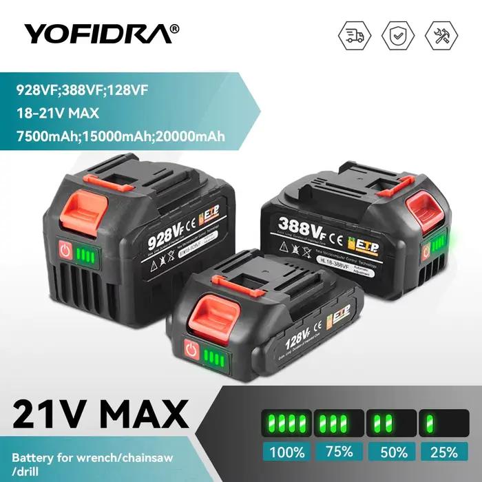 Batterie Rechargeable YOFIDRA 22500 mah 15000 mah