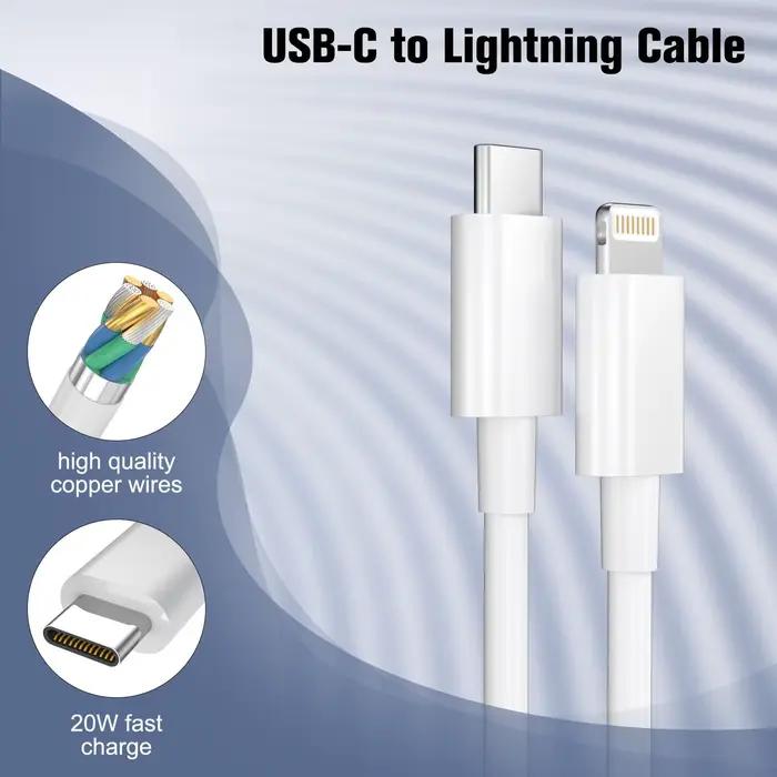 Câble de charge rapide pour Apple iPhone