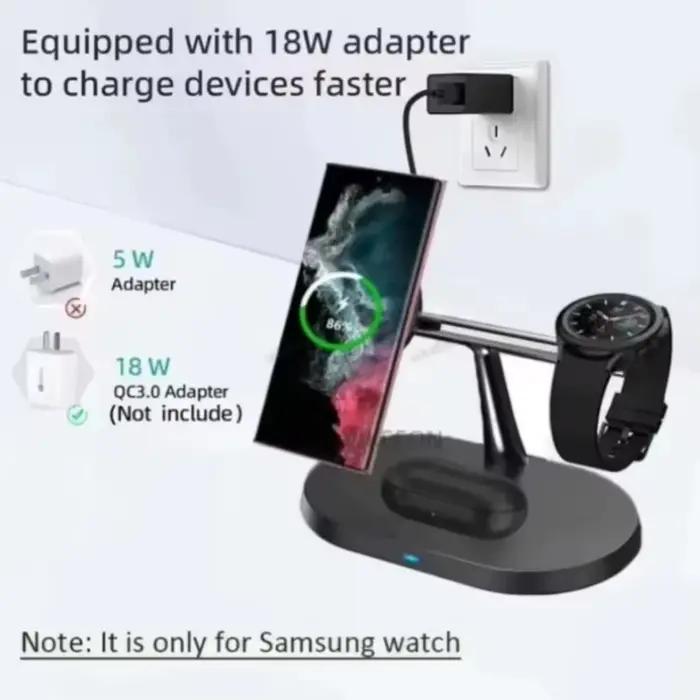 Chargeur sans fil magnétique 3 en 1
