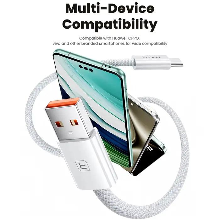 Toocki-Câble SnapUSB de Type C 66W