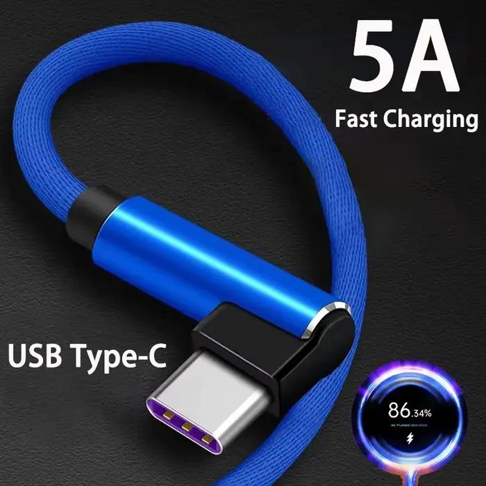 Câble de charge rapide 5A Type C