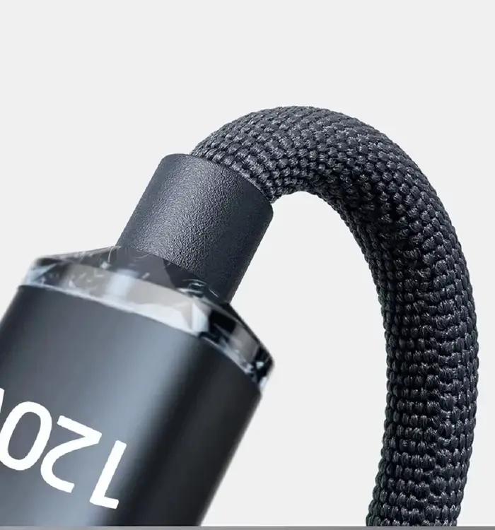 Câble PD Type C 120W, 0.25M/1M/1.5M/2M