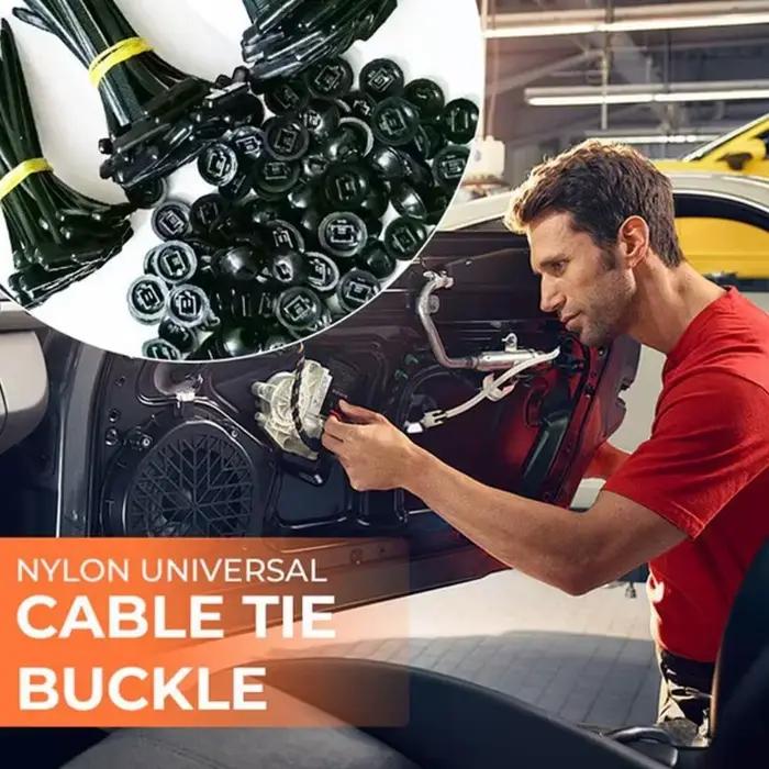 Boucle d'attache de câble en Nylon