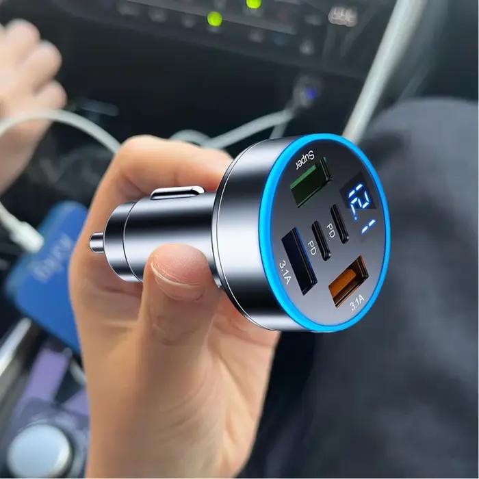 Chargeur de voiture 250W 5 Ports PD QC3.0