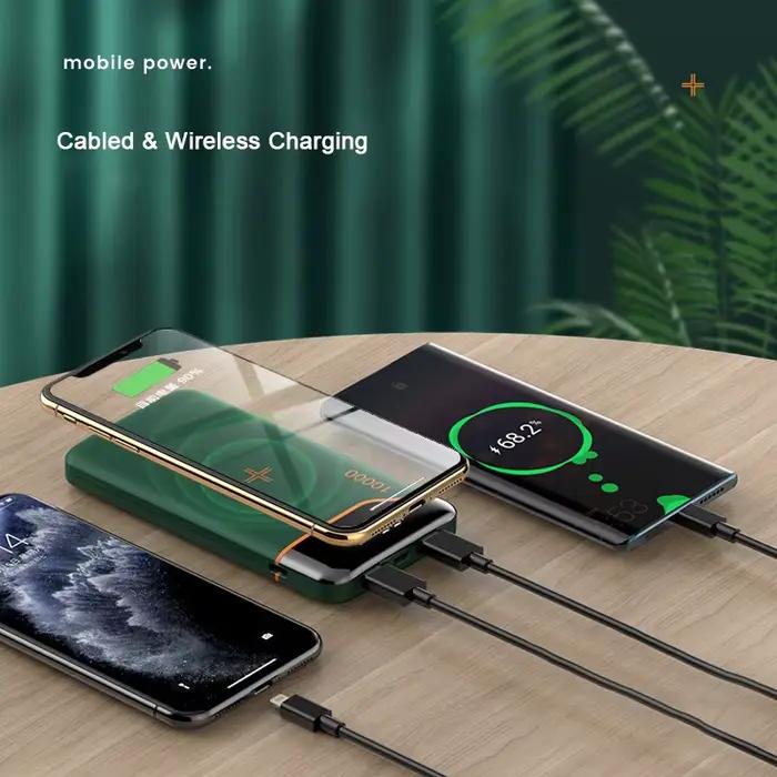 Chargeur Sans Fil 20000mAh Batterie Externe 22.5W Pour iPhone Xiaomi Samsung Recharge Rapide Élégant Occasions Spéciales