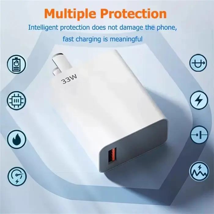 Chargeur USB 33W à charge rapide