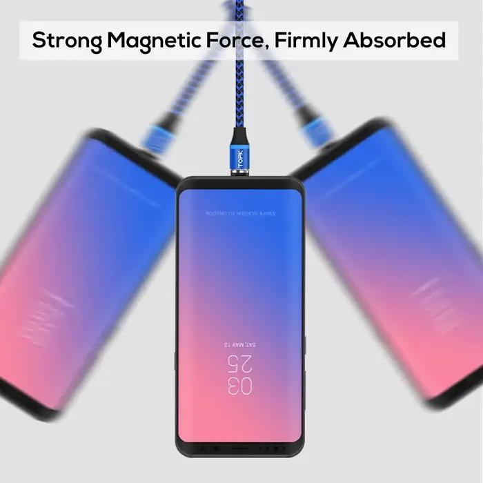 Câble de charge magnétique 3 en 1 pour téléphone