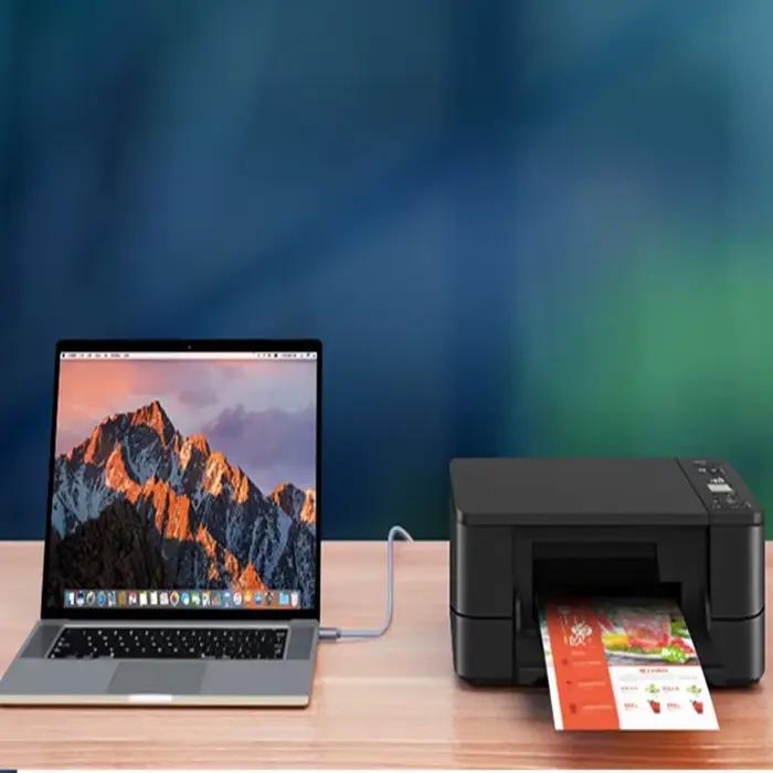 Câble d'imprimante USB C vers USB B 2.0
