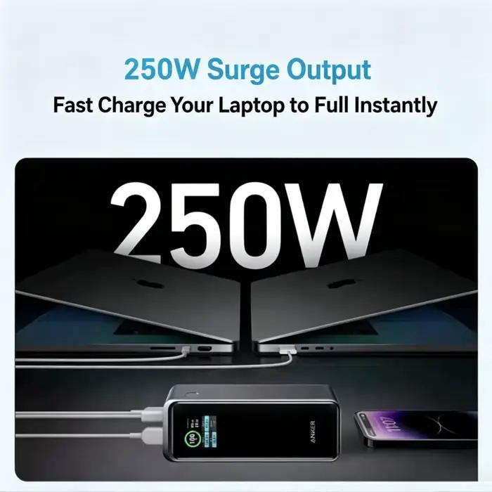 Chargeur portable Anker Prime 250W PD3.1