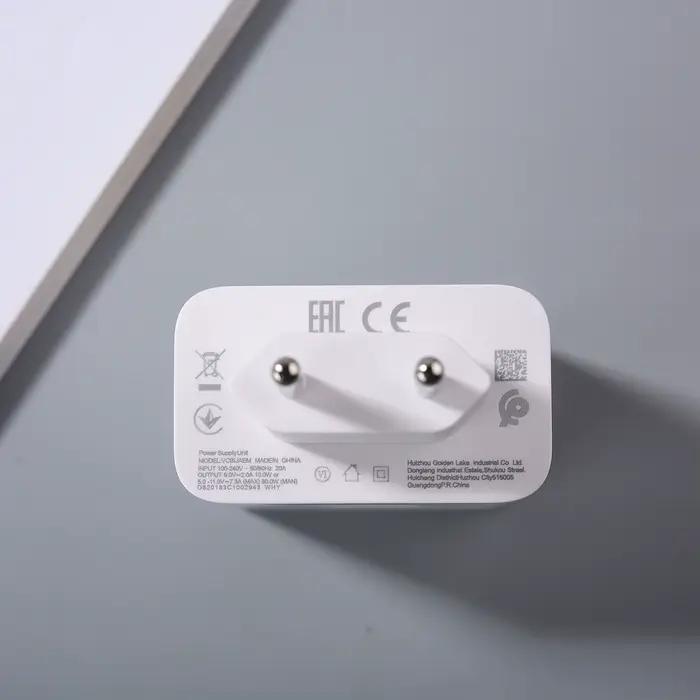 OPPO – chargeur SuperVOOC EU US 80W