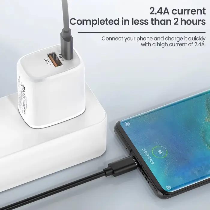 NNBILI câble USB C vers Micro USB pour Samsung Redmi LG Moto Xbox-One PS4 contrôleurFire tablettes TV clé adaptateur USBC cordon de chargement
