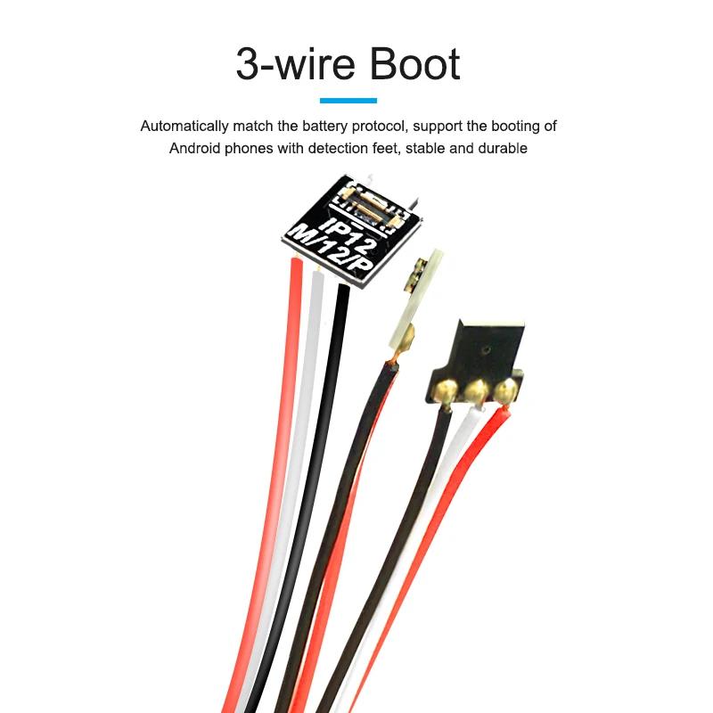 SS-905D V9.0 Service câble de test de courant d'alimentation cc pour Android iPhone 6G ~ 15/Plus/Pro