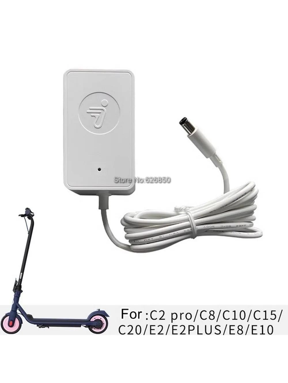Chargeur de batterie d'origine pour scooter électrique Ninebot, pièces d'adaptateur d'alimentation d