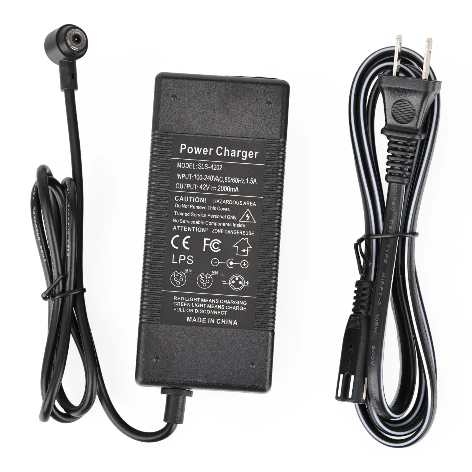 Adaptateur de chargeur d'alimentation 42V 2a pour Scooter électrique Xiaomi 4 Pro 4 Lite, pièces de 