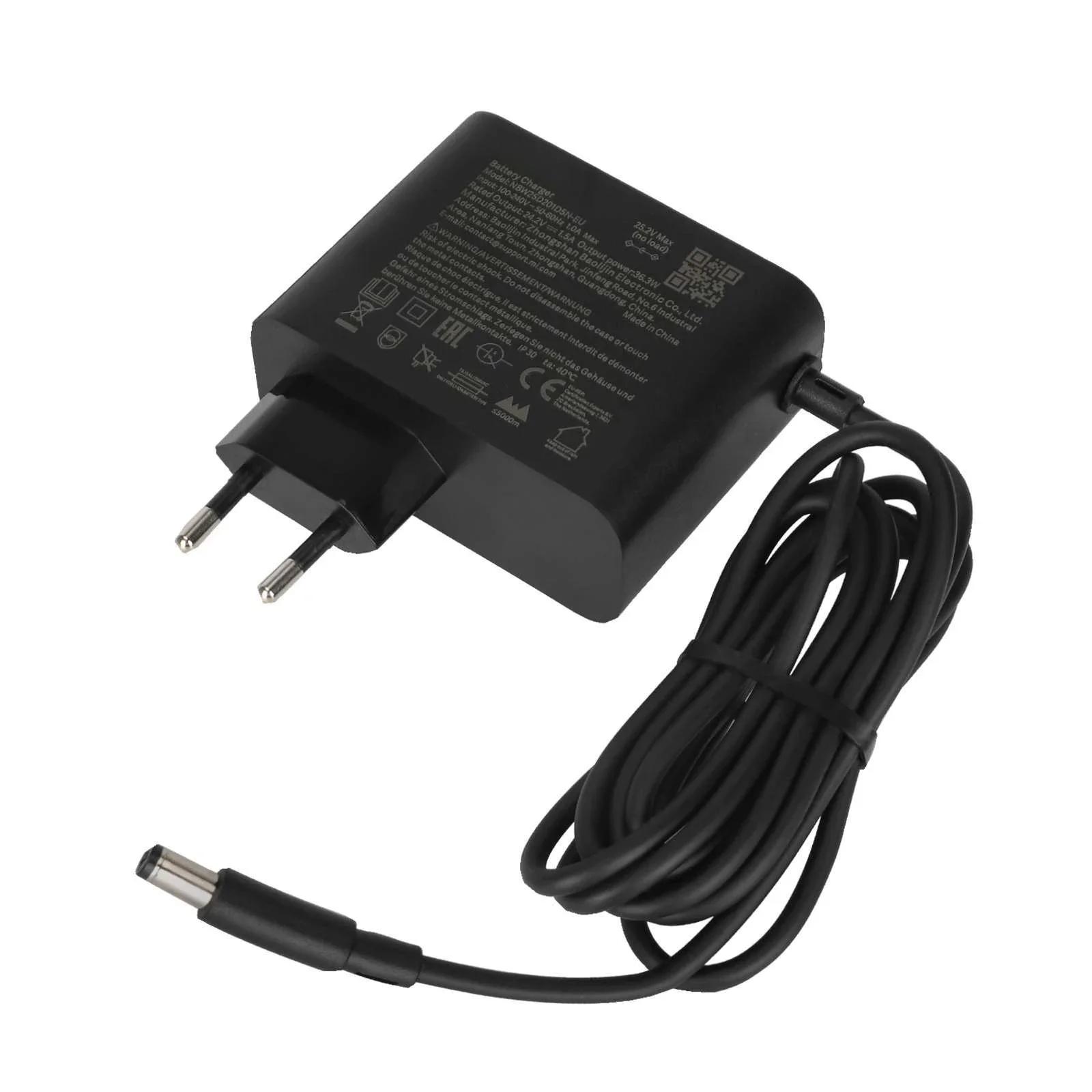 Chargeur de batterie d'origine pour trottinettes électriques Ninebot E2, E2 Plus, C2, C2 Pro, C15, E