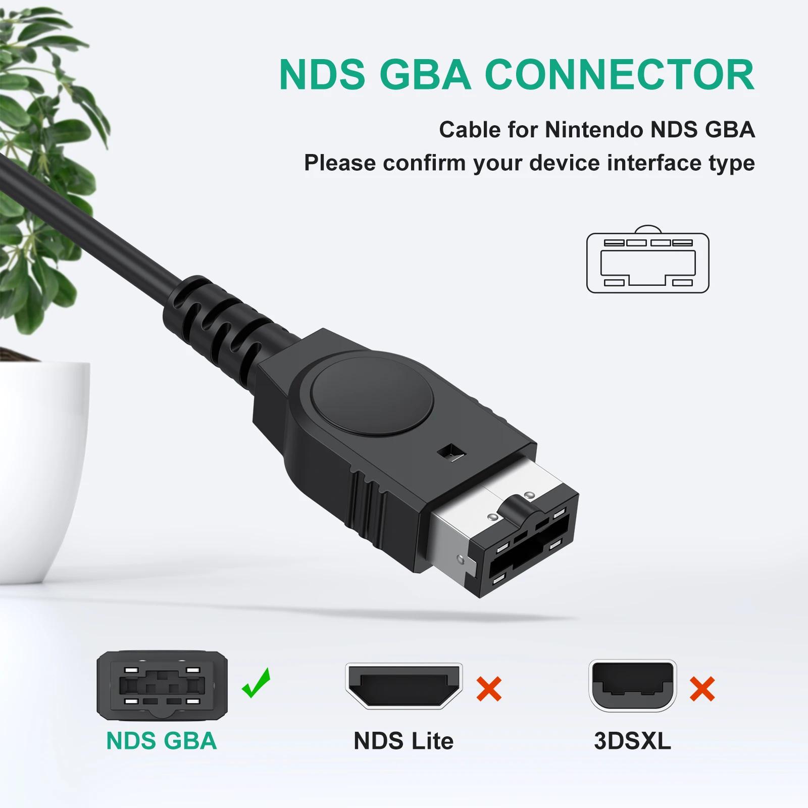 Chargeur USB de 1.2M pour Console originale Nintendo DS (NDS)/Gameboy Advance SP (GBA SP), câble de chargement, câble d'alimentation et de données