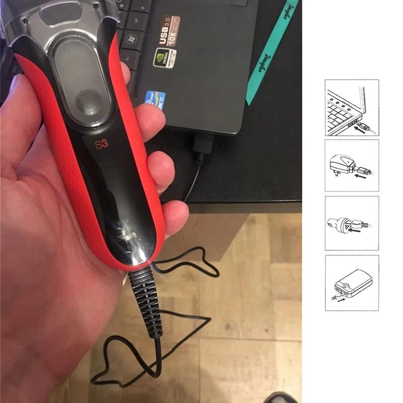 Chargeur USB pour rasoirs électriques Braun 5742 5743 5746 5770 5771 5773 5774 5775 5776 5790 5873 5874 5875, adaptateur de chargeur pour rasoir