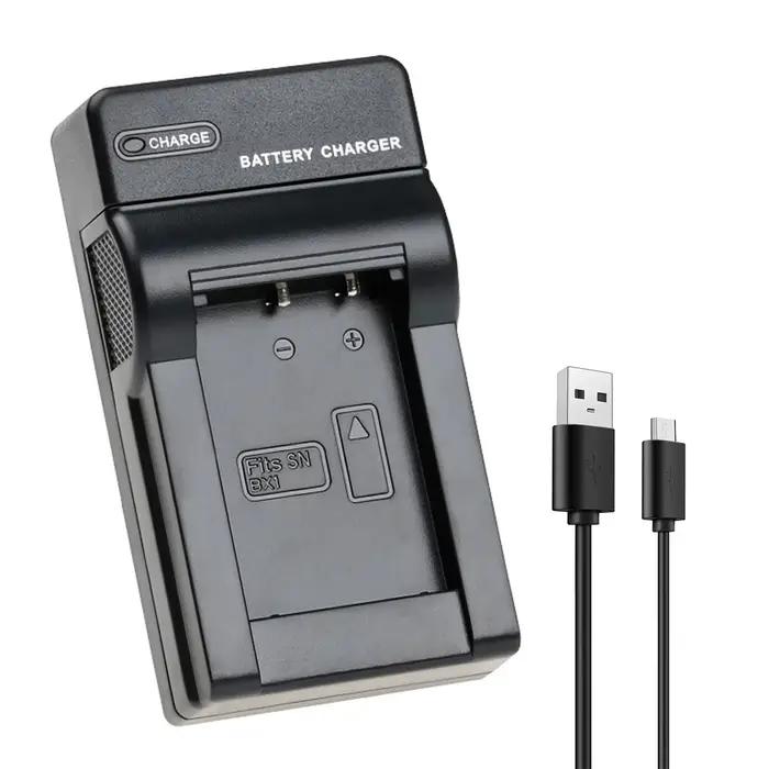 Chargeur USB-C NP-BX1 pour Sony Cyber-Shot DSC-RX100, DSC-RX100 II, DSC-RX100 III, DSC-HX90V, DSC-WX