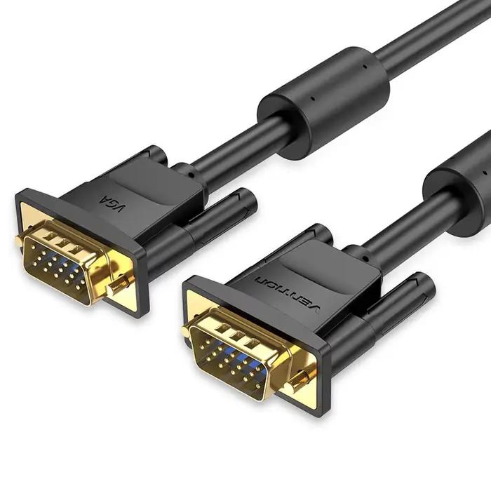 Vention câble VGA câble VGA mâle à mâle 1080P 1m 1.5m 5m 10m 20m Cabo 15 broches cordon fil pour mon