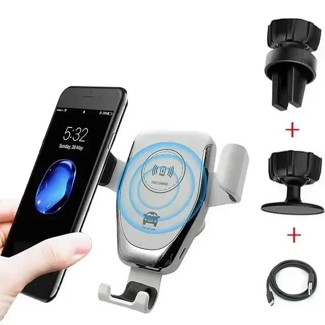 30W chargeurs sans fil voiture rapide pour iPhone 15 14 13 12 11 Pro XS Max XR Samsung Xiaomi charge
