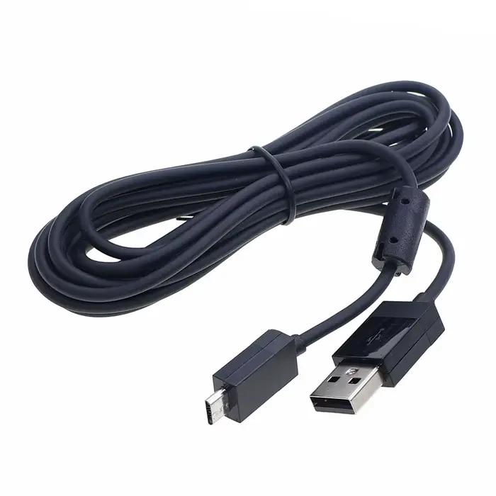 JCD – câble de chargement et de données de 2.75m, pour PS4/XBOX, une poignée, contrôleur, câble de c
