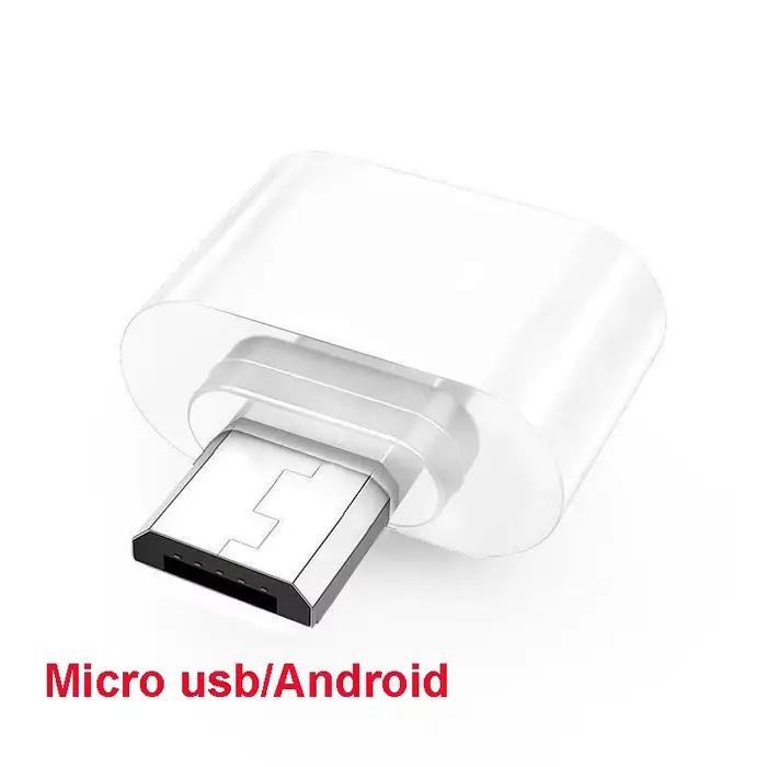 Convertisseur Micro USB vers USB pour tablette PC Android, usb 2.0 Mini, câble OTG, adaptateur conve