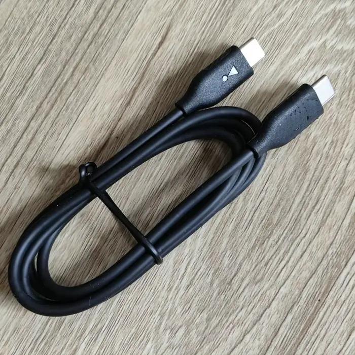Câble de charge USB C vers C Type-C pour haut-parleur portable intelligent JBL Charge7/6/5/4 Pulse F