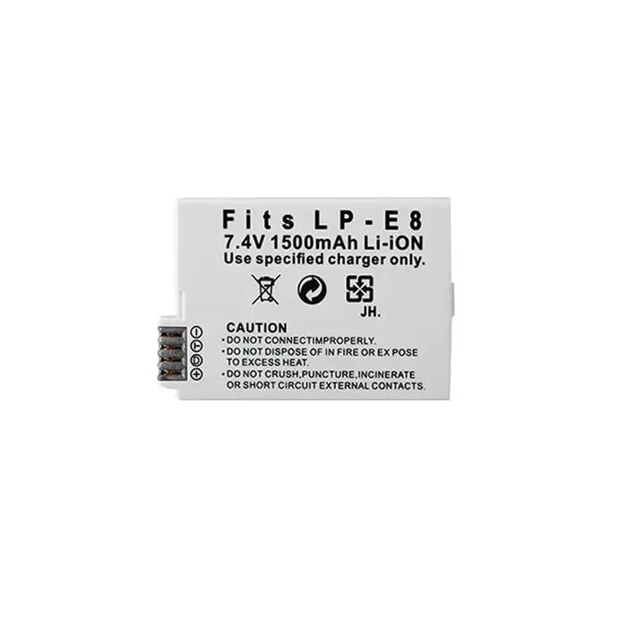 Chargeur de batterie 1500mAh pour appareil photo numérique Canon LP-E8 LPE8, EOS 550D 600D 650D 700D
