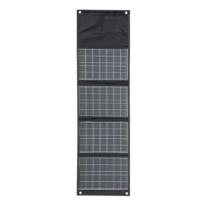 Leaorld Chargeur solaire Leaorld 120W, chargeur solaire portable léger USB QC3.0 PD3.0 pour téléphon
