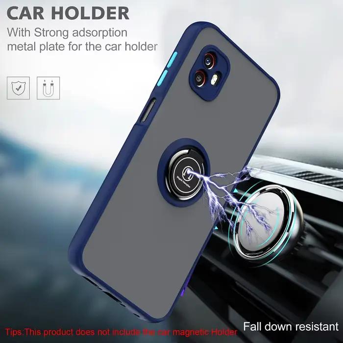 Coque mate blindée pour Samsung Galaxy Xcover 7 Xocver 6 Pro, anneau de couverture, support magnétiq