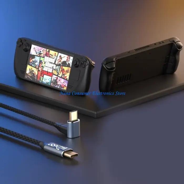 Câble USB C vers USB C à droit G7NE 100W, rapide USB C vers C type-c 0.5M à
