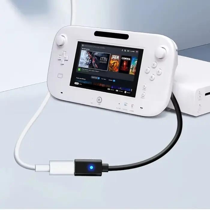 Câble de charge USB C pour console Wii U, câble d'alimentation pour manette de jeu, câble de type C