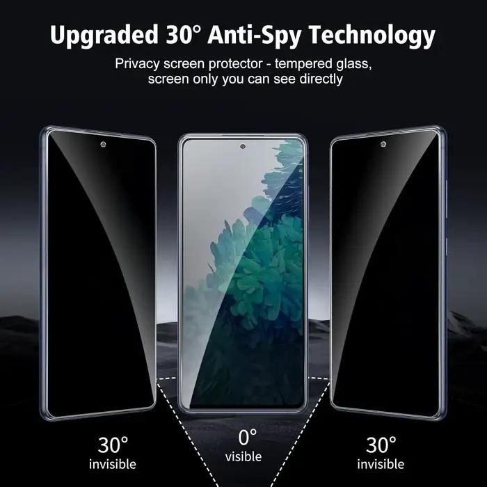 Protecteur Anti-espion pour Samsung Galaxy S20 FE, Écran de Confidentialité, Verre Guatemala