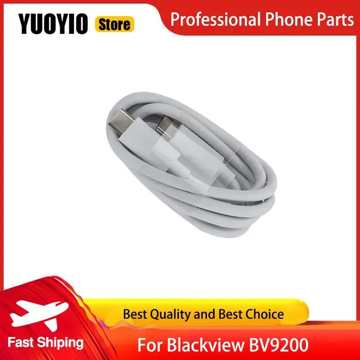 100% Original nouveau chargeur Blackview BV9200 adaptateur de charge rapide officiel + câble USB lig