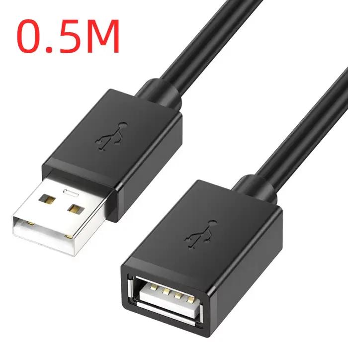Uyellow 2.0 câble d'extension Usb 5m 10m 3m 2m 1m 50cm 8m mâle à femelle pour ordinateur portable Sm